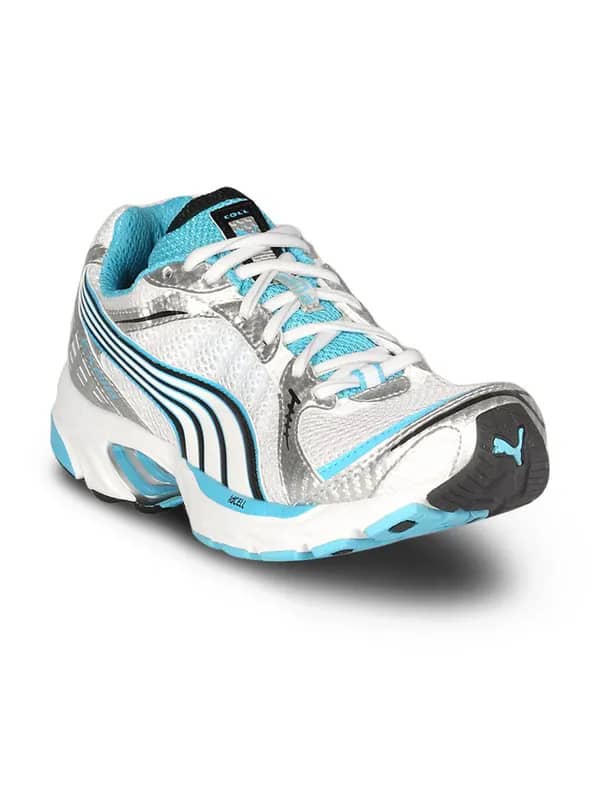 Puma Women Cell Exsis Silver Black White Shoe