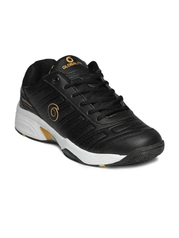 Globalite Men Black Court Shoes