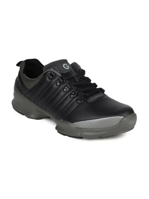 Globalite Men Black & Grey Eclipse Shoes