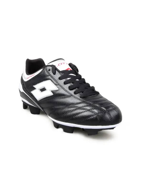 Lotto Men's Stadio Suprema Black White Shoe