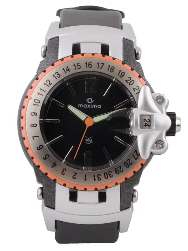 Maxima Attivo Men Black Dial Watch