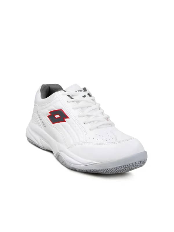Lotto Men's Swing White Silver Shoe