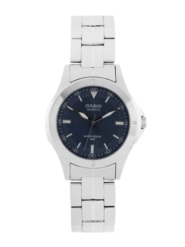 Casio Enticer Men Silver Analogue Watch MTP-1214A-2AVDF(A343)