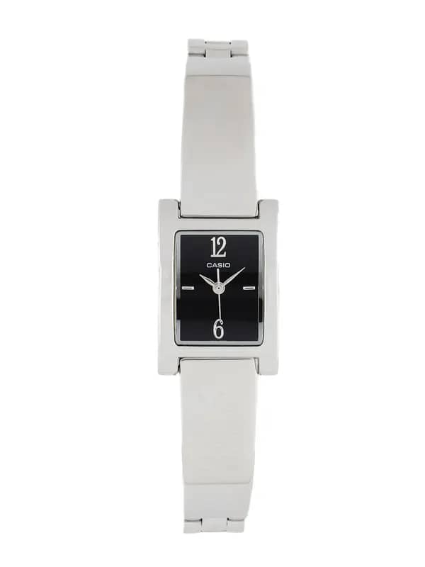 CASIO ENTICER Women Black Dial Analogue Watch A443