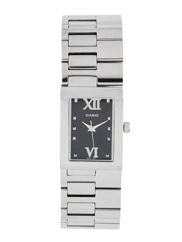 CASIO ENTICER Women Black Dial Analogue Watch A660