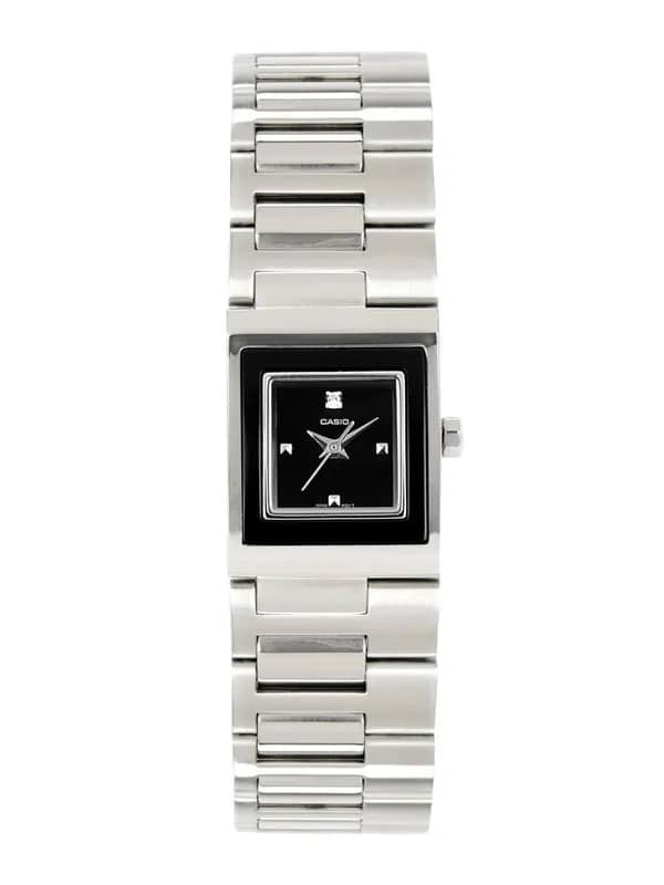 CASIO ENTICER Women Black Dial Analogue Watch A664