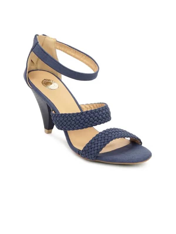 Cobblerz Women Blue Heels