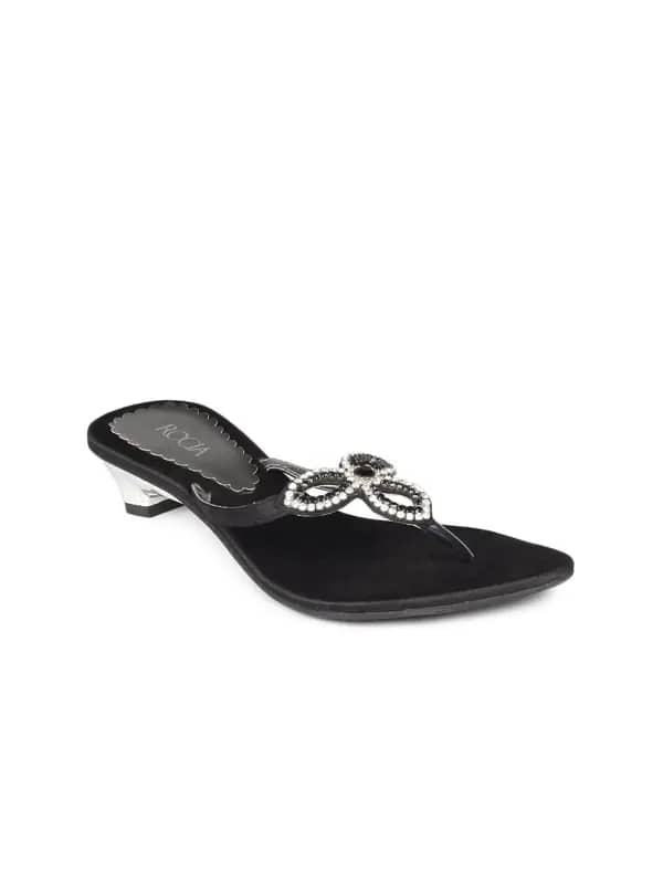 Rocia Women Black Sandals