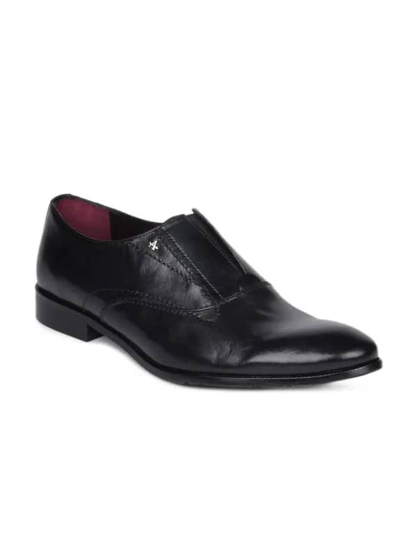 Arrow Men Black Formal Shoes