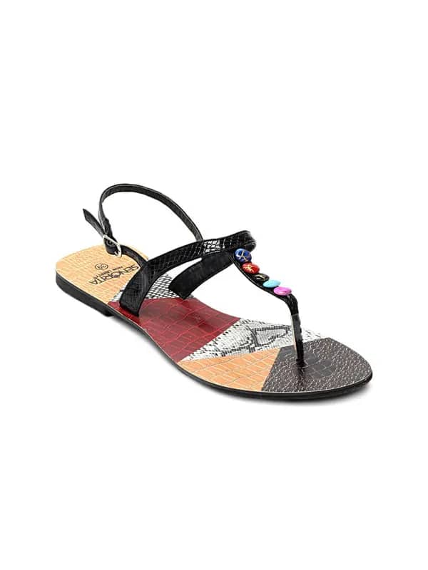 Senorita Women Black Flats