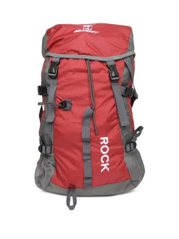 Wildcraft Unisex Red & Grey Rucksack