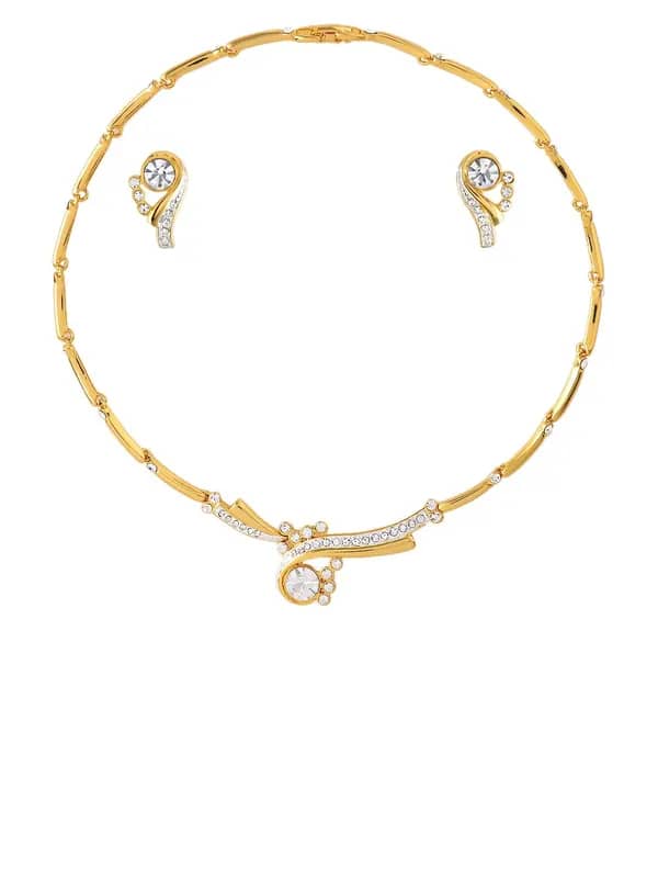Estelle Women Gold Jewellery Set