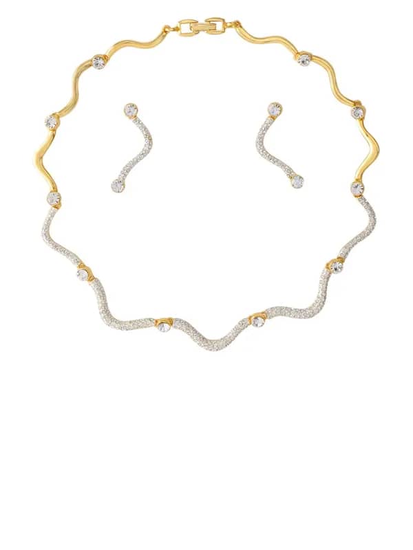 Estelle Women Gold Jewellery Set