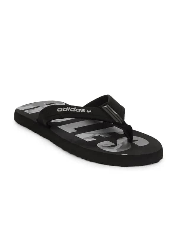 ADIDAS Men Black Street Rules Flip Flops