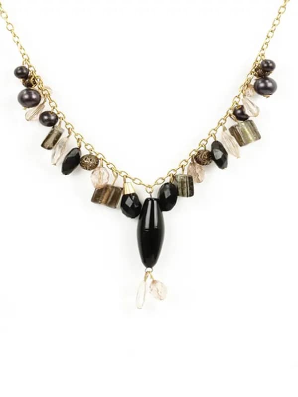 Adrika Women Black Necklace