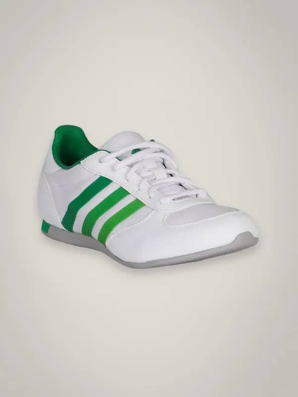 ADIDAS Women Adi Weld Low White Green Shoe