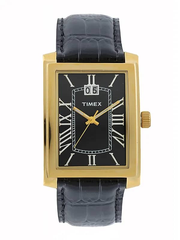 Timex Men Black Dial Watch