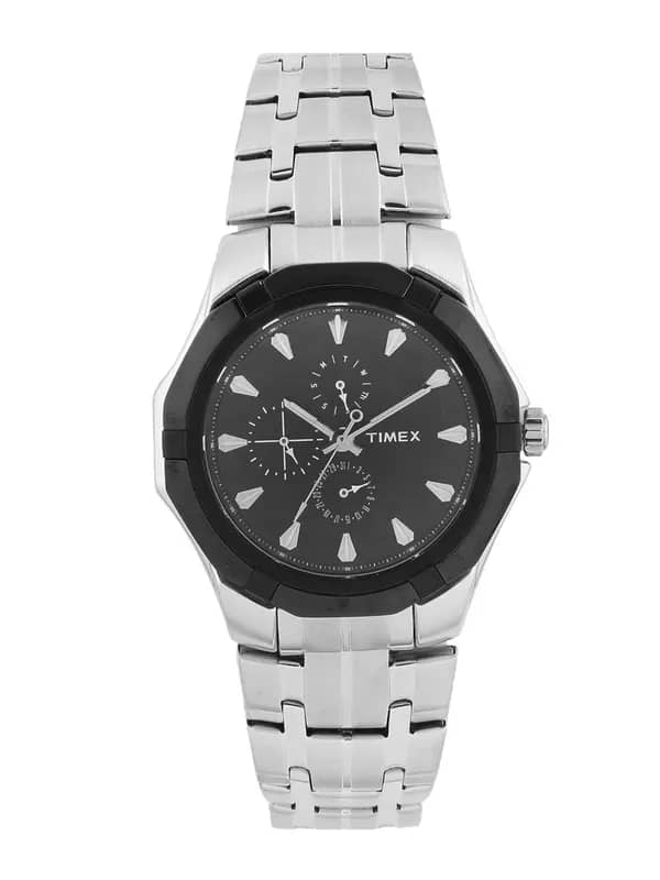 Timex Men Black Dial Chronograph Watch