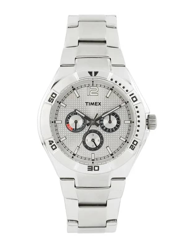 Timex Men Silver Dial Watch