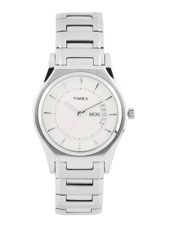 Timex Men White Dial Watch