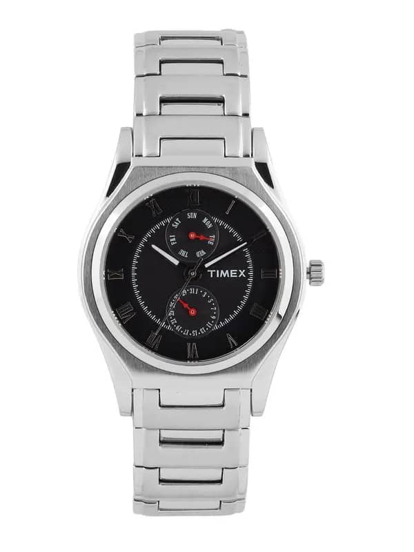 Timex Men Black Dial Chronograph Watch