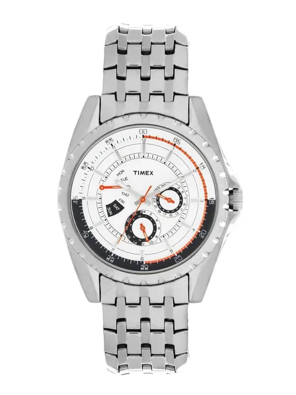 Timex Men White Dial Watch