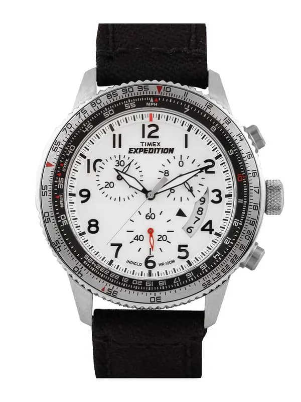 Timex Expedition Men White Dial Watch T49824