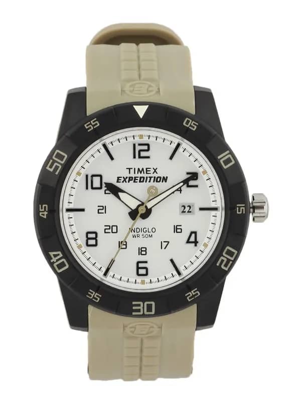 Timex Men White Dial Watch