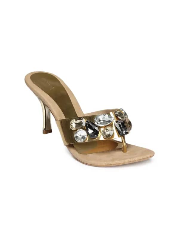 Catwalk Women Golden Heels