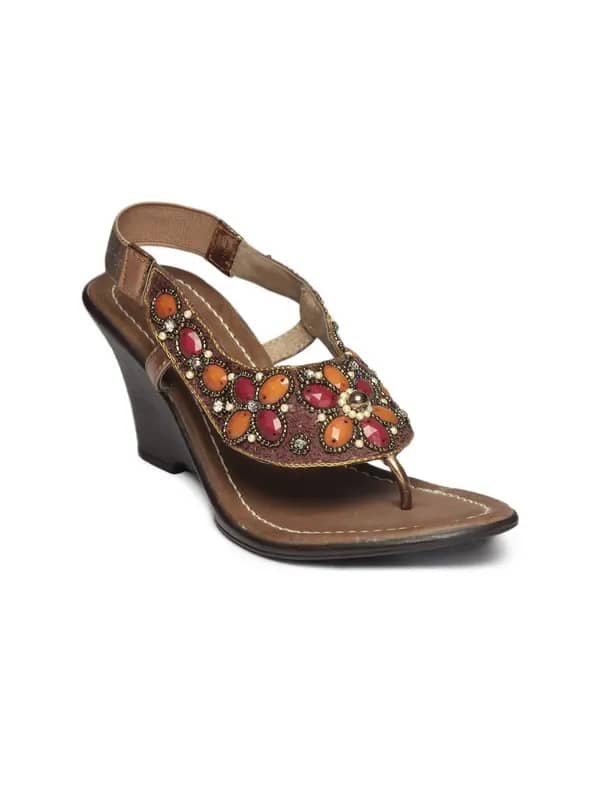 Catwalk Women Brown Wedges
