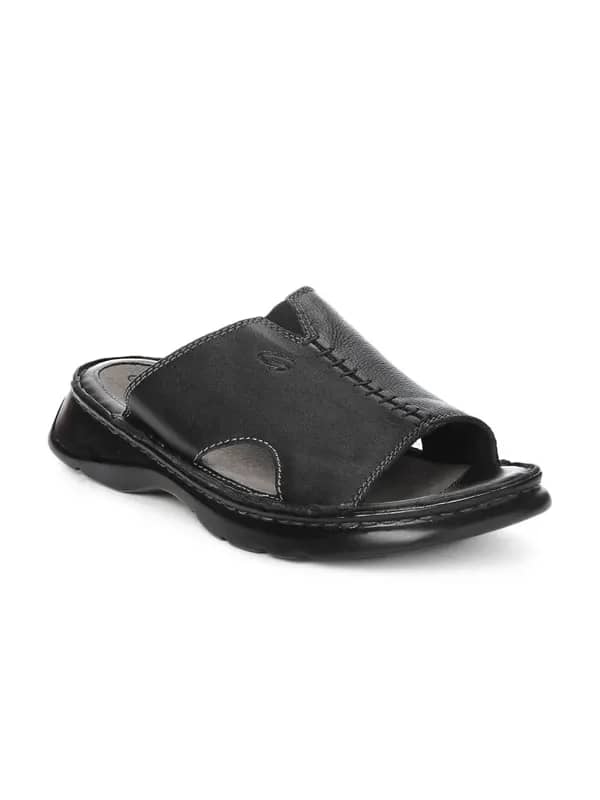 Ganuchi Men Black Sandals