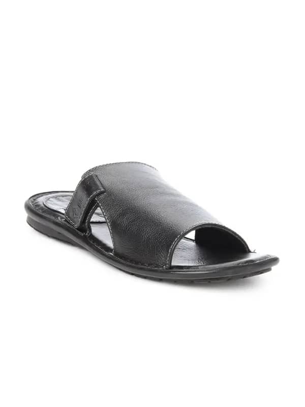 Ganuchi Men Black Sandals