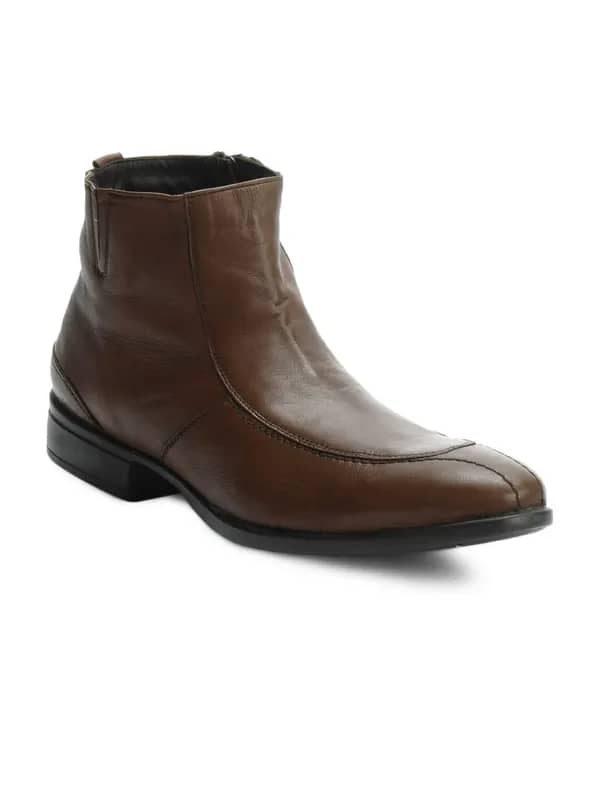 Franco Leone Men Brown Formal Shoes