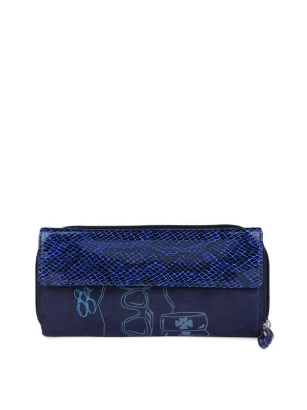 Baggit Women Blue Horris Excel Wallet