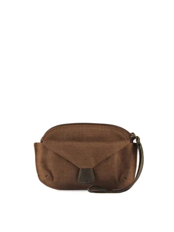 Baggit Women Brown Chakde Lips Mobile Pouch