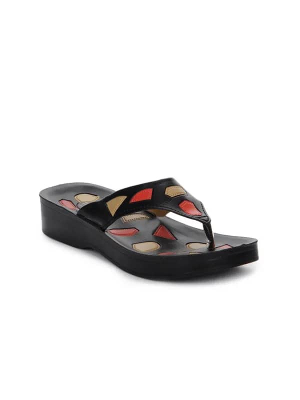 Tiptopp Women Black Sandals