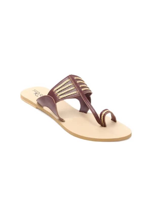 Portia Women Maroon Flats