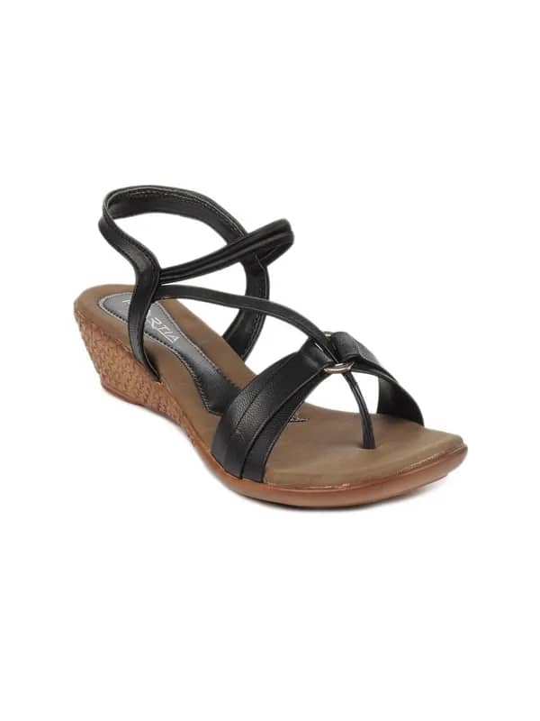 Portia Women Black Sandals