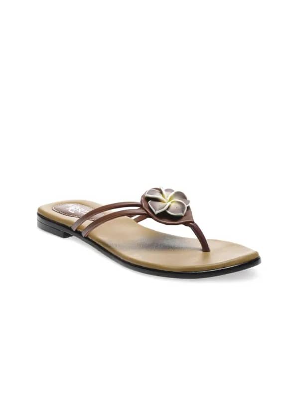 Portia Women Brown Flats