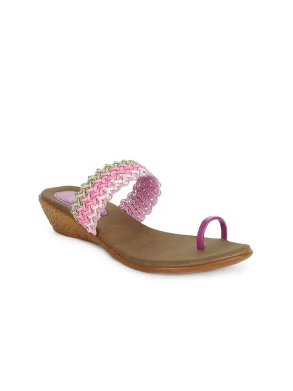 Portia Women Pink Wedges