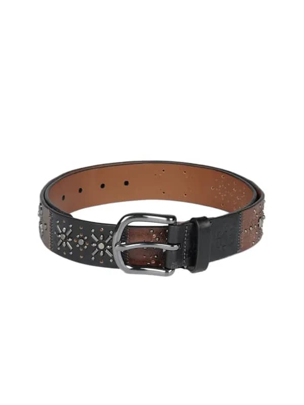 Fossil Women Black Midnight Belt