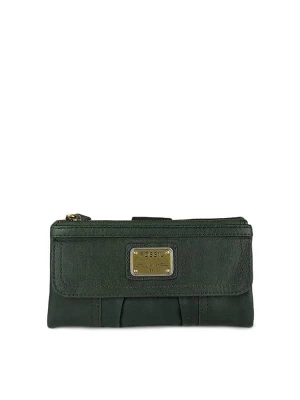 Fossil Women Teal Green Wallet