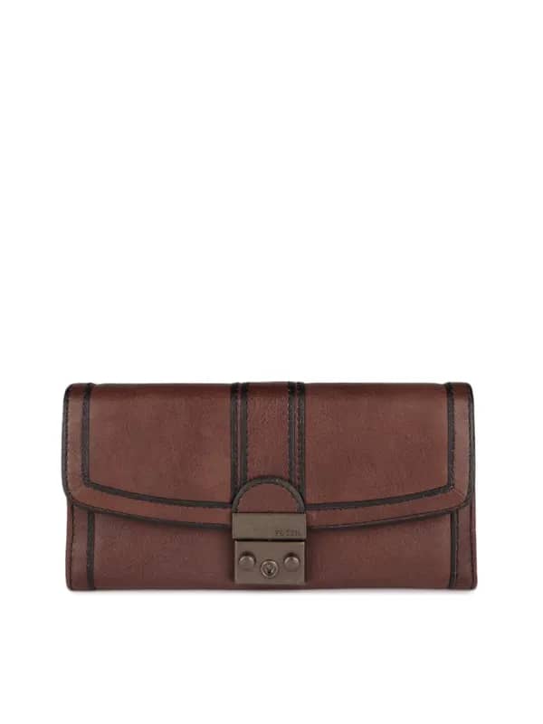 Fossil Women Brown Wallet