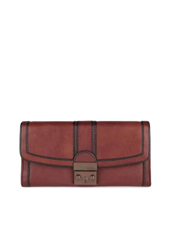 Fossil Women Red Wallet