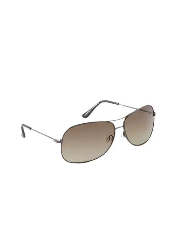 United Colors of Benetton Men Black Sunglasses