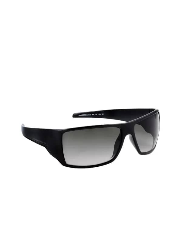 United Colors of Benetton Men Black Sunglasses