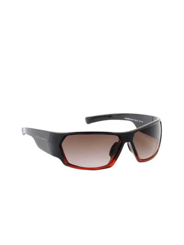 United Colors of Benetton Men Black Sunglasses