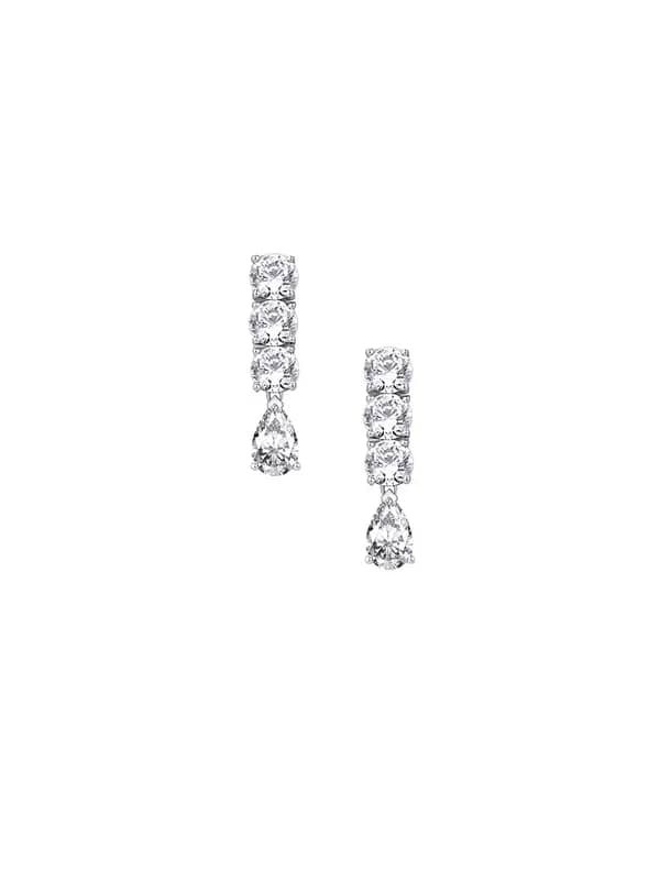 Lucera Women Silver Earrings