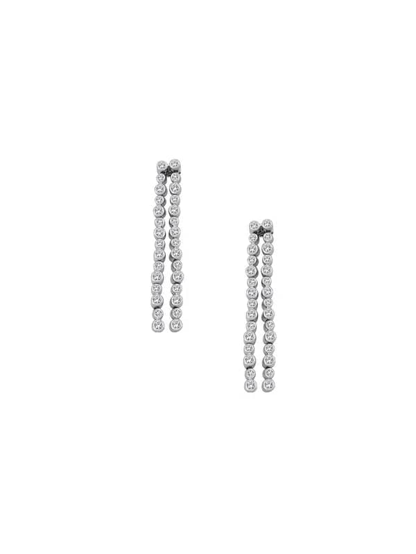 Lucera Women Silver Earrings