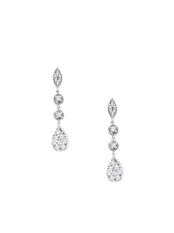 Lucera Women Silver Earrings